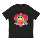 Honobonartのヘビべべ！ オーガニックコットンTシャツ