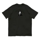 studio eizoの男はタフでなくっちゃね！ブラック(黒)好きにはたまらない‼ Organic Cotton T-Shirt