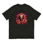 お花屋SUNのFlor Vampire「フロル・ヴァンパイア」 オーガニックコットンTシャツ