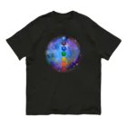 💖宇宙整体♪🌈♪こころからだチャンネル♪💖の宇宙曼荼羅　cakra version Organic Cotton T-Shirt