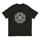 ARIGATOU-81のMANDALA •14• (W) オーガニックコットンTシャツ