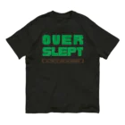 chataro123のOverslept: No Time to Tame the Bedhead Organic Cotton T-Shirt