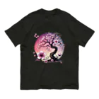 Sumyの夢幻の桜 オーガニックコットンTシャツ