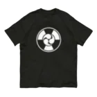 Y_NAKAJIMAの放射線に三つ巴 C Organic Cotton T-Shirt