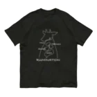 FirenzeBAR ADOMANIの牛の胃袋　反芻Tシャツ オーガニックコットンTシャツ