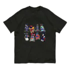 ヤママユ(ヤママユ・ペンギイナ)のKimono Penguins オーガニックコットンTシャツ