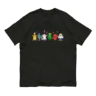 おばけ商店のおばけTシャツ＜妖怪ラインダンス＞ Organic Cotton T-Shirt