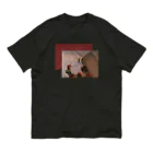 ATELIER SUIの鶏頭 オーガニックコットンTシャツ