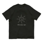 kazukiboxの輝く太陽 オーガニックコットンTシャツ