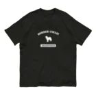 onehappinessのボーダーコリー オーガニックコットンTシャツ