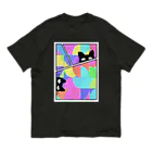 LalaHangeulのにゃんですか？ Organic Cotton T-Shirt