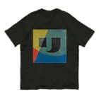 レターオールソーツのKaleidoscope 万華鏡 Katakana series リ Organic Cotton T-Shirt