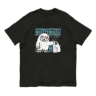 イラスト MONYAAT のCT111 YETI is yeah*Ｂ*もってます オーガニックコットンTシャツ