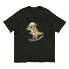 すとろべりーガムFactoryの恐竜 パキケファロサウルス Organic Cotton T-Shirt