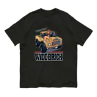 nidan-illustrationの"WIDE BRICK" Organic Cotton T-Shirt