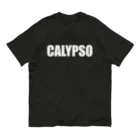 カリプソ地獄のCALYPSOロゴ3 オーガニックコットンTシャツ