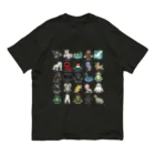 すとろべりーガムFactoryのドットUMA図鑑 オーガニックコットンTシャツ