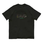 eisbahnのSAVE THE EARTH オーガニックコットンTシャツ