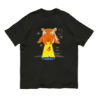 イラスト MONYAAT のたこさんwinなーとメンダコUFO Organic Cotton T-Shirt