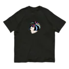 ムカヒのオ店の令和のモダンガール オーガニックコットンTシャツ