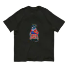 ヤママユ(ヤママユ・ペンギイナ)の着物ぺんぎん―ガラパゴスと李― Organic Cotton T-Shirt