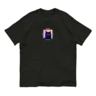 猫ICHIZO公式グッズの黒猫になったいちぞう Organic Cotton T-Shirt