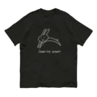 kazukiboxのジャンプ力 オーガニックコットンTシャツ