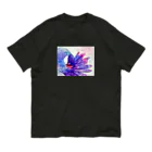 kadoBIRDの油彩文鳥 オーガニックコットンTシャツ