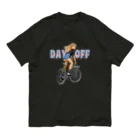 nidan-illustrationの"DAY OFF" オーガニックコットンTシャツ