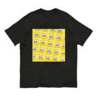 CHOPPIRIのかぶる猫[レインコートver.](白猫) オーガニックコットンTシャツ