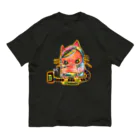 かいじゅうのおもちゃばこのおそうじきねこ オーガニックコットンTシャツ