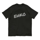 ehkoの筋肉が悲鳴を上げるまで辞めない！ロック オーガニックコットンTシャツ