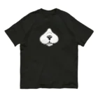 segasworksのニンニク（ハチワレ猫の鼻まわり） Organic Cotton T-Shirt