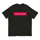 Cranosのワクチン接種済み？_vaccinated? オーガニックコットンTシャツ