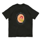 MONKAJI.のあーん。 オーガニックコットンTシャツ