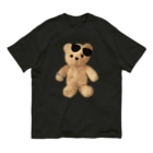 💜Salon de Lucia💜のTeddy with Glasses Organic Cotton T-Shirt