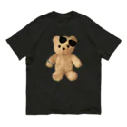 💜Salon de Lucia💜のTeddy with Glasses オーガニックコットンTシャツ