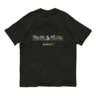 ビールとアート TM-3 Designの名画 × BEER（最後の晩餐）白線画 オーガニックコットンTシャツ