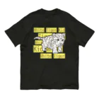 LalaHangeulのWhite tiger Kid  Organic Cotton T-Shirt