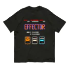Siderunの館 B2のレトロゲーム風なエフェクター Organic Cotton T-Shirt
