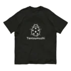 MrKShirtsのTentoumushi (てんとう虫) 白デザイン 유기농 코튼 티셔츠