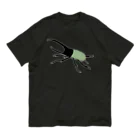 武者小路夕桐のヘラクレスオオカブト Organic Cotton T-Shirt