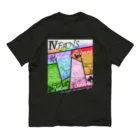 クロフミのまったりショップのﾎﾟｽﾀｰ風ﾃﾞｻﾞｲﾝのⅣFANS(グラデーション) Organic Cotton T-Shirt