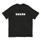 Mrs.Bean/ミセスビーンのオバケとメジェド神 オーガニックコットンTシャツ