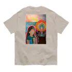 キキとココからのMagic hour / 穏やかな夕暮れの祈り Organic Cotton T-Shirt