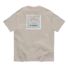 とりCHAN がーるのカフェ　フラミンゴ Organic Cotton T-Shirt