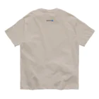 あおぞらのキリン_WHITE オーガニックコットンTシャツ