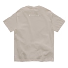 aya1のポメラニアンにこ〈白線〉 Organic Cotton T-Shirt