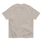 aya1のｺﾞｰﾙﾃﾞﾝ･ﾚﾄﾘｰﾊﾞｰにこ〈白線･円〉 Organic Cotton T-Shirt
