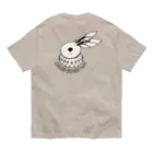 THORES柴本(トーレスしばもと) THORES Shibamotoの機工時計うさぎのマルキ Organic Cotton T-Shirt